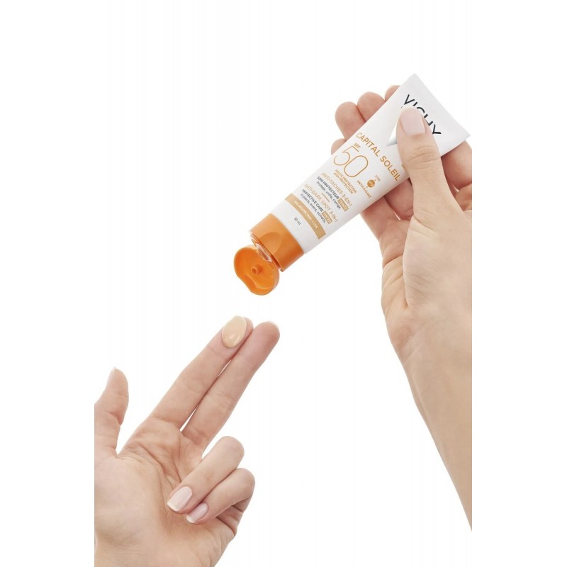 Vichy Ideal Soleil Anti-Dark Spots Spf 50+ 50 ml Leke Karşıtı Güneş Kremi