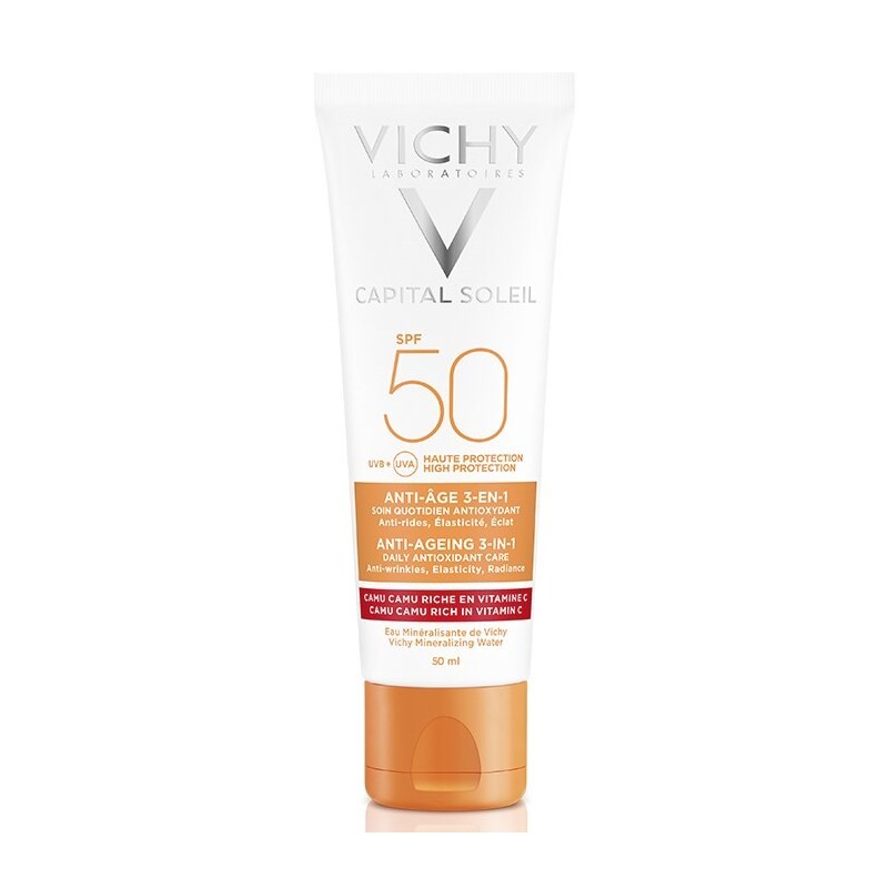 Vichy Ideal Soleil Anti-Age Spf 50+ 50 ml Yaşlanma Karşıtı Güneş Kremi