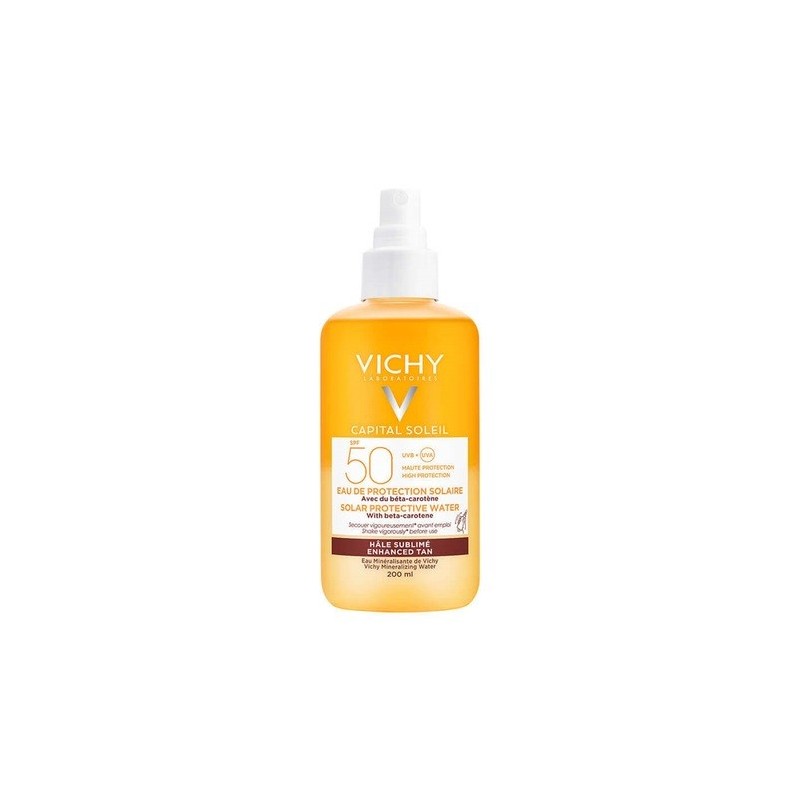 Vichy Capital Soleil Solar Protective Water SPF 50 Bronzlaştırıcı Güneş Koruyucu Sprey 200 Ml