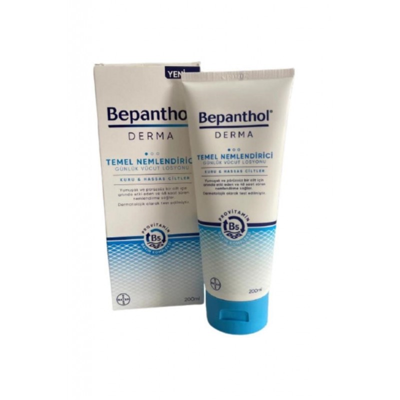 Bepanthol Derma Temel Nemlendirici Günlük Vücut Losyonu 200 ml