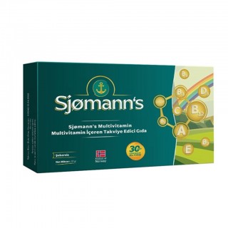 Sjomann's Multivitamin 30 Yumuşak Kapsül Sjomann's Multivitamin 30 Yumuşak Kapsül
