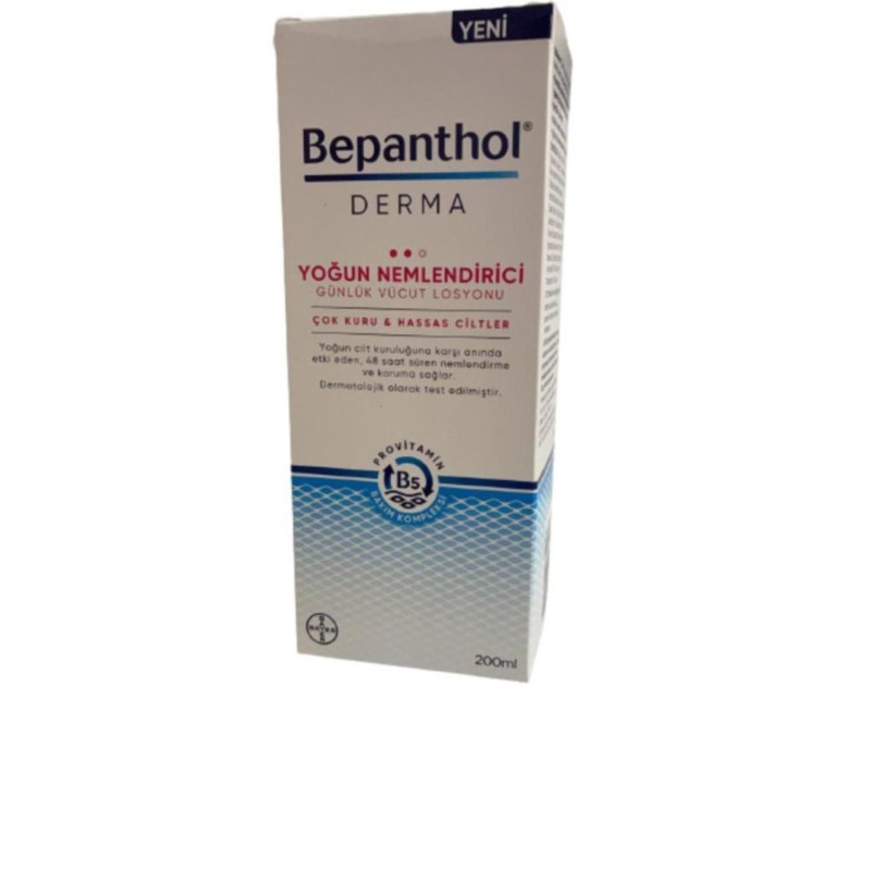 Bepanthol Derma Yoğun Nemlendirici Günlük Vücut Losyonu 200 ml