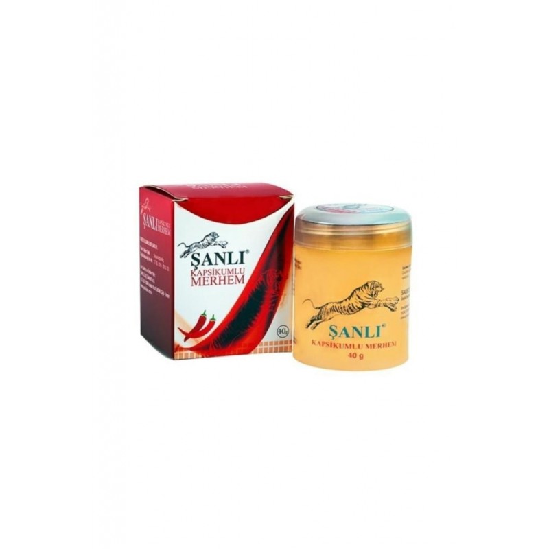 Şanlı Kapsikumlu Merhem 40 gr Masaj Kremi