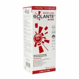 Solante Acnes Sun Care Lotion Spf 50+ 150 ml Akne Önleyici Güneş Losyonu