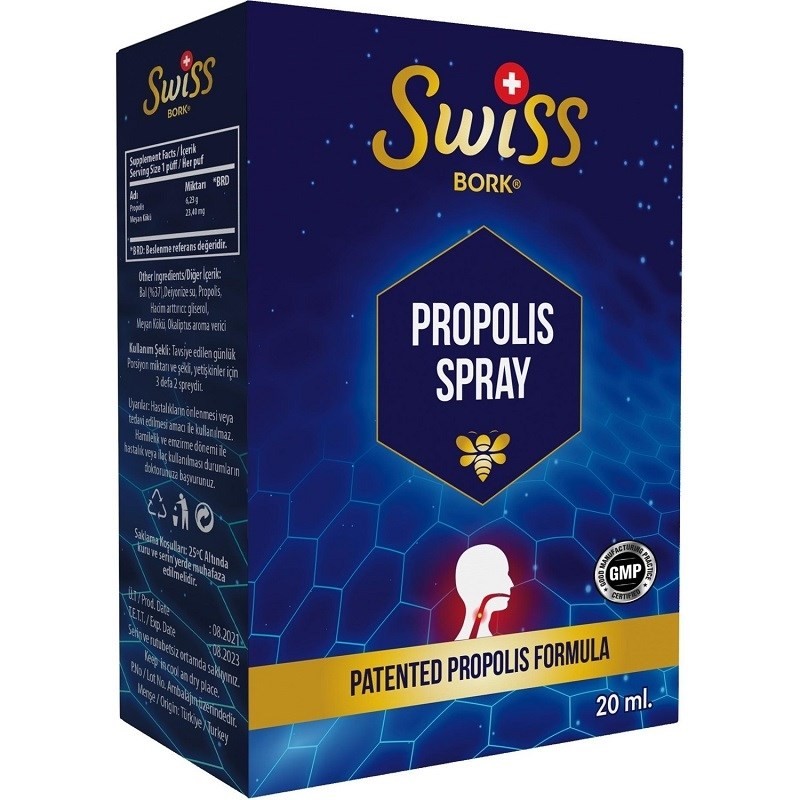 Swiss Bork Propolis Sprey 20 ml