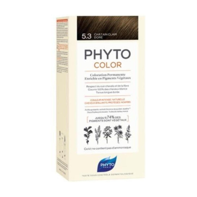 Phyto Color 5.3 Açık Kestane Dore Bitkisel Saç Boyası