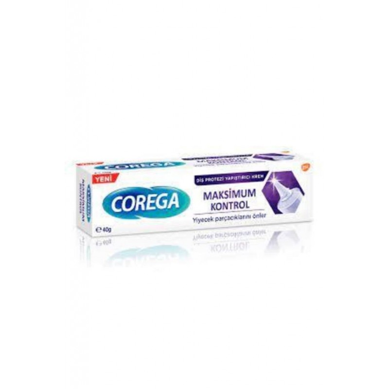 Corega Maksimum Kontrol 40 gr Diş Protezi Yapıştırıcı Krem