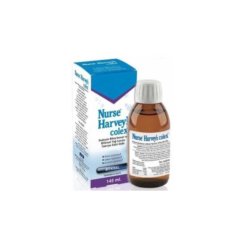 Nurse Harvey's Colex Gaz Giderici 145 ml Bitkisel Şurup