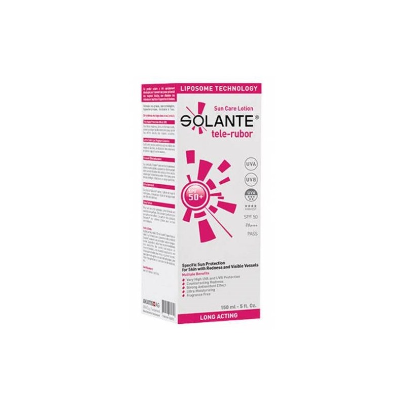 Solante Tele-Rubor Losyon SPF50 150 ml