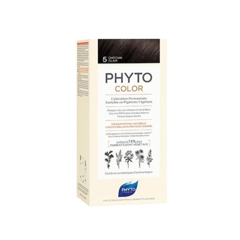 Phyto Color 5 Açık Kestane Bitkisel Saç Boyası