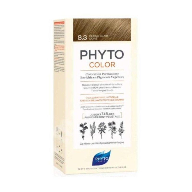 Phyto Color 8.3 Sarı Dore Bitkisel Saç Boyası