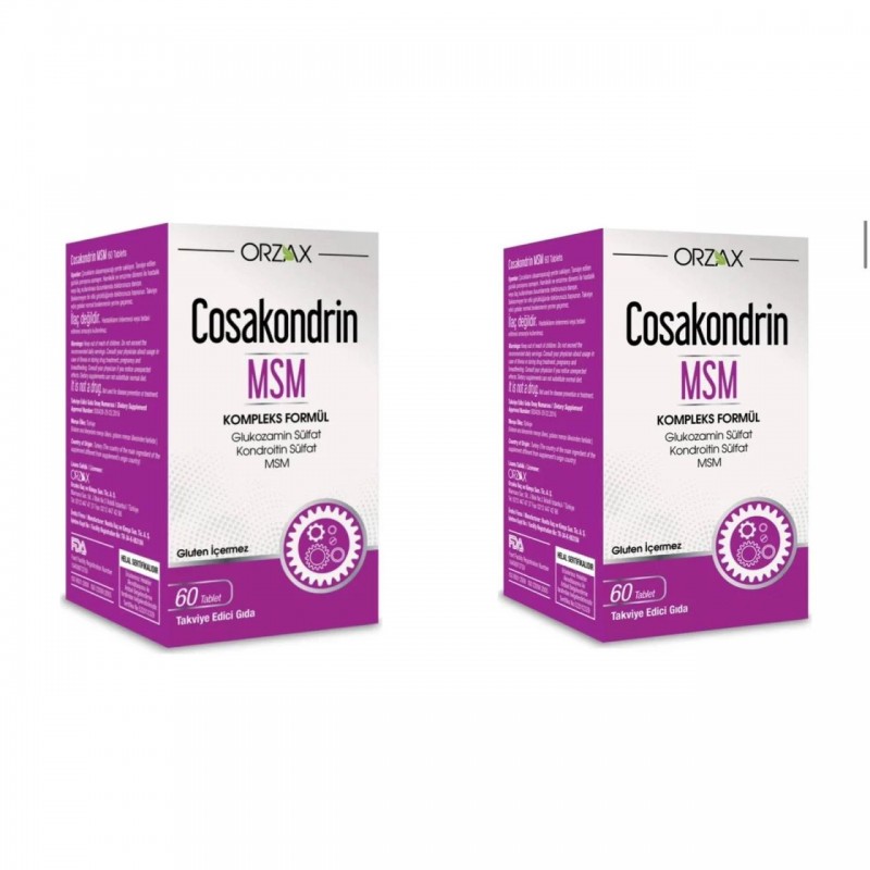 Cosakondrin MSM 2'li Paket 60 Tablet