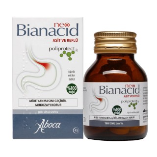 Aboca Neo Bianacid 45 Ağızda Eritilen Tablet Aboca Neo Bianacid 45 Ağızda Eritilen Tablet