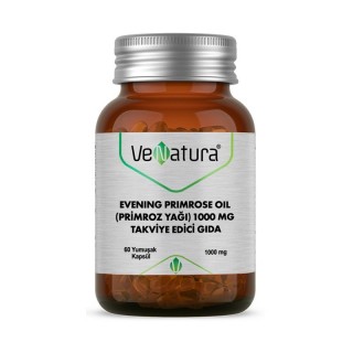 Venatura Evening Primrose Oil Primroz Yağı 1000 mg 60 Kapsül Venatura Evening Primrose Oil Primroz Yağı 1000 mg 60 Kapsül