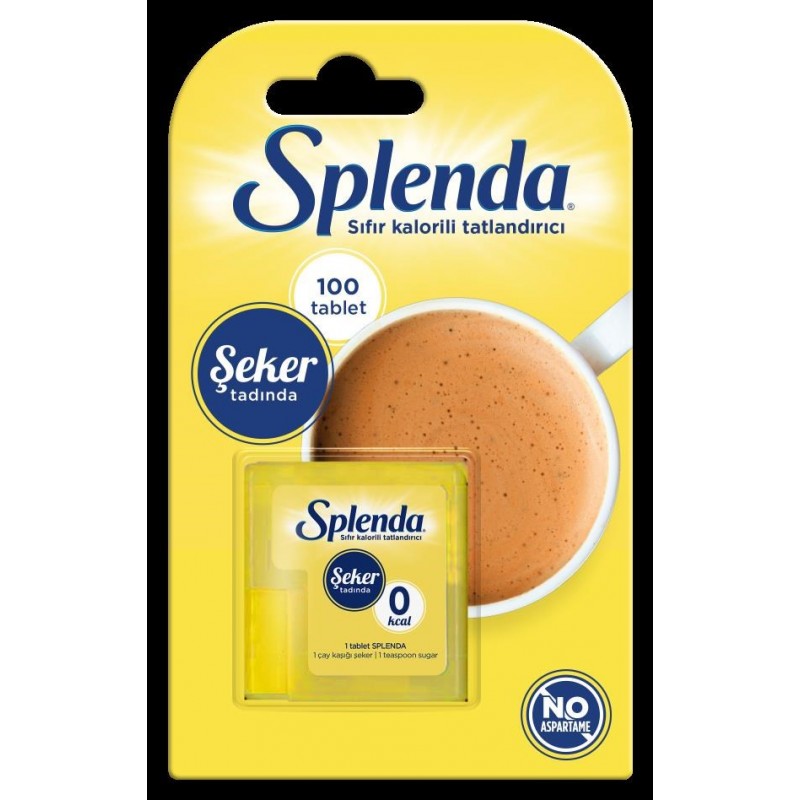 Splenda 100 Tablet Tatlandırıcı