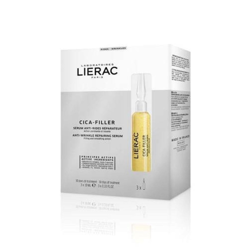 Lierac Cica-Filler Anti-Wrinkle Repairing 3x10 ml Kırışıklık Karşıtı Onarıcı Serum