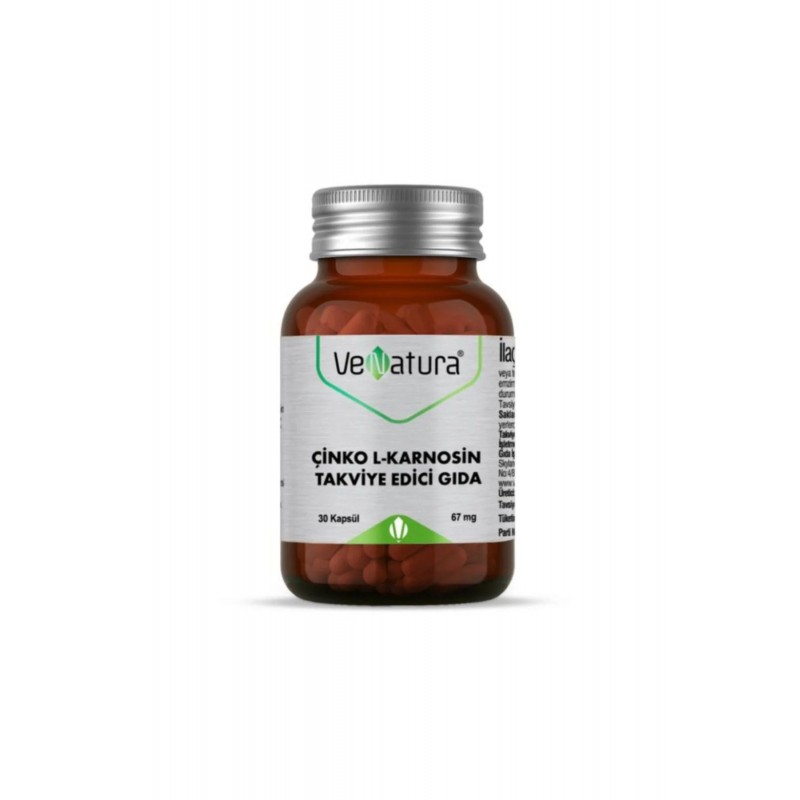 Venatura Çinko L-Karnosin 30 Kapsül