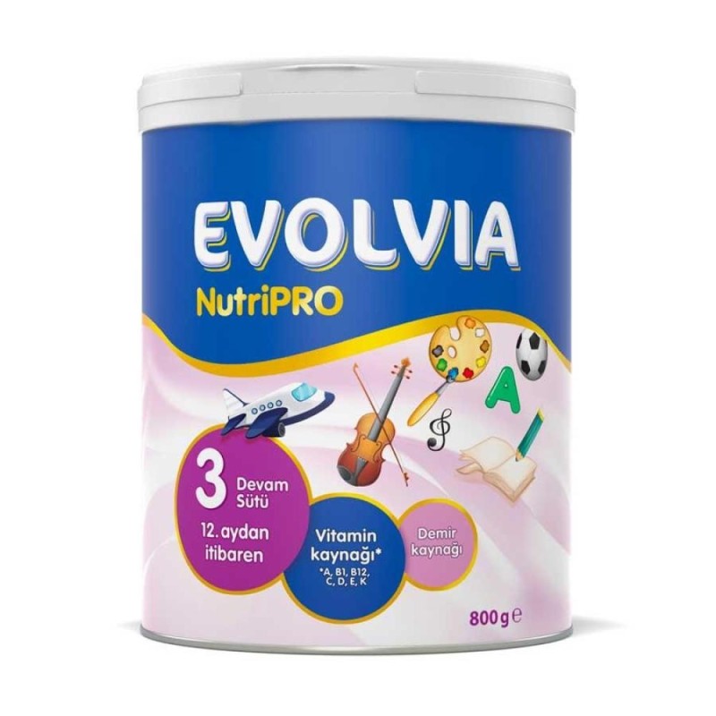 Evolvia NutriPro 3 Devam Sütü 800 gr
