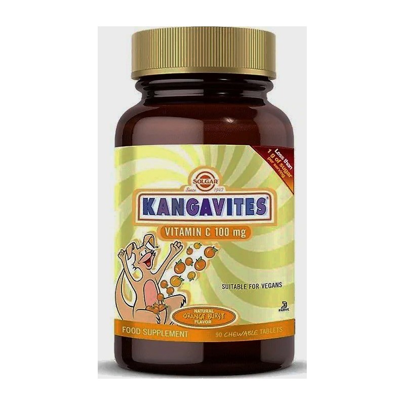 Solgar Kangavites Vitamin C 100 mg 90 Tablet