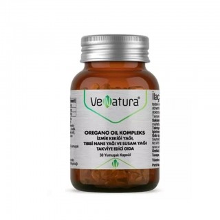 Venatura Oregano Oil Kompleks 30 Yumuşak Kapsül Venatura Oregano Oil Kompleks 30 Yumuşak Kapsül