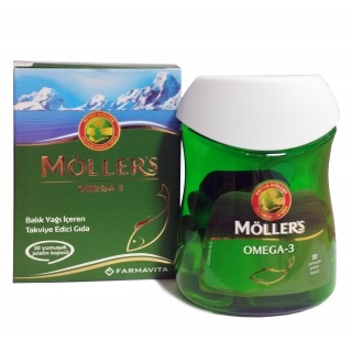 Möllers Omega 3 30 Kapsül Möllers Omega 3 30 Kapsül