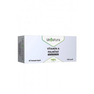 Venatura Vitamin A Palmitat 60 Yumuşak Kapsül Venatura Vitamin A Palmitat 60 Yumuşak Kapsül