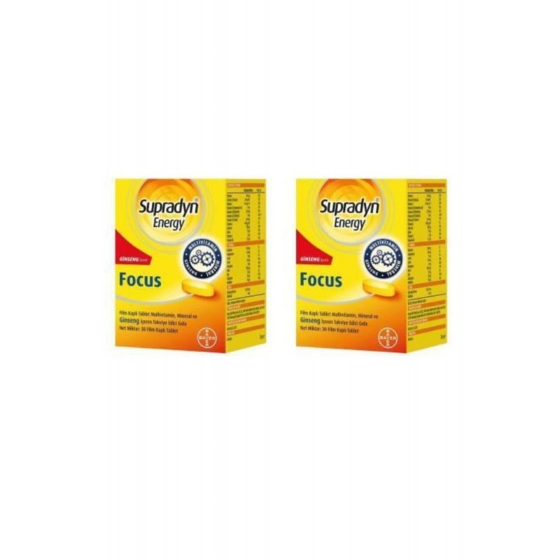 Supradyn Focus 30 Tablet 2 Adet