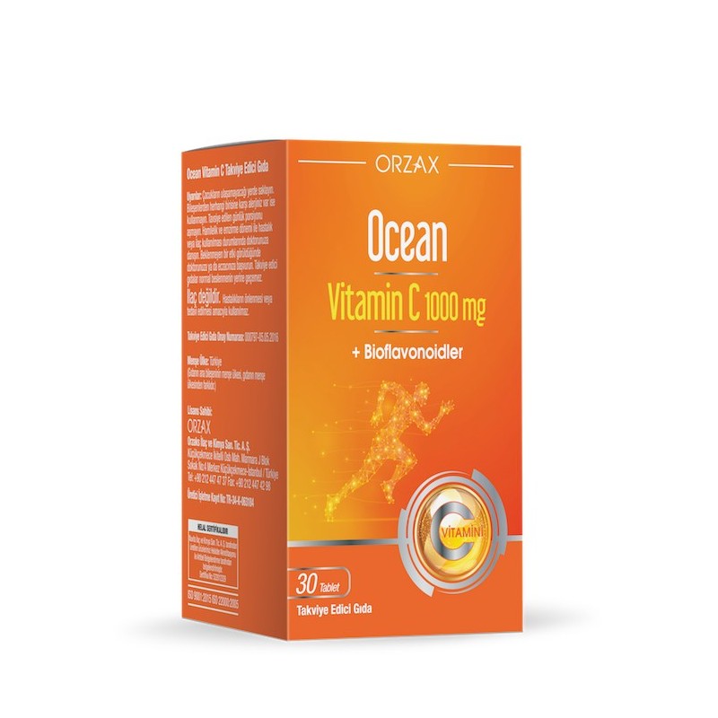 Ocean Vitamin C 1000 mg 30 Tablet