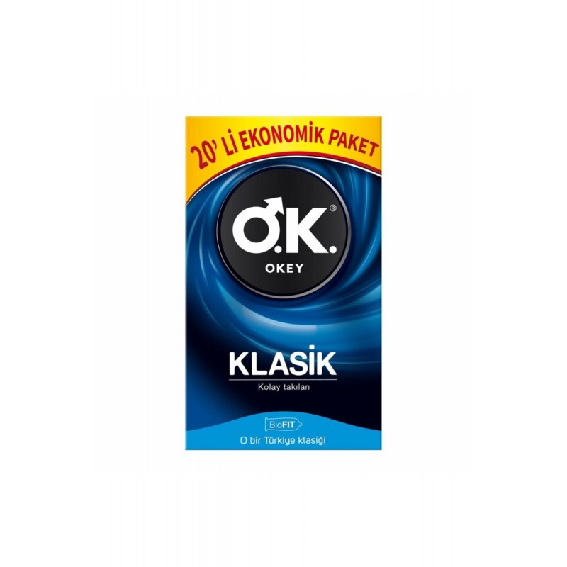 Okey Klasik 40 lı Prezervatif