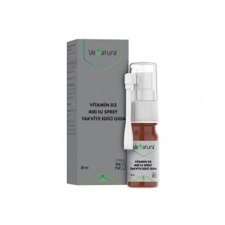 Venatura Vitamin D3 400 IU Sprey 20 ml Venatura Vitamin D3 400 IU Sprey 20 ml