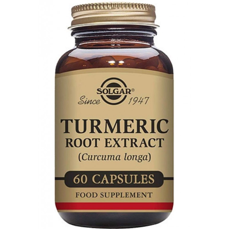 Solgar Turmeric Root Extract 60 Kapsül