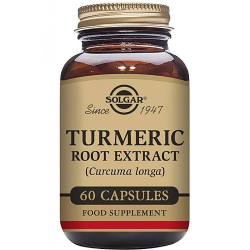 Solgar Turmeric Root Extract 60 Kapsül