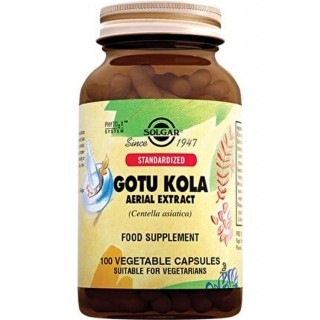 Solgar Gotu Kola Aerial Extract 100 Kapsül Solgar Gotu Kola Aerial Extract 100 Kapsül