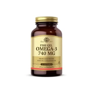 Solgar Omega 3 740 mg Fish Gel Solgar Omega 3 740 mg Fish Gel