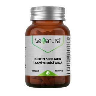 Venatura Biotin 5000 mcg 90 Tablet Venatura Biotin 5000 mcg 90 Tablet