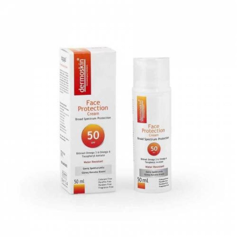 Dermoskin Face Protection Spf 50 Plus 50 ml Güneş Kremi
