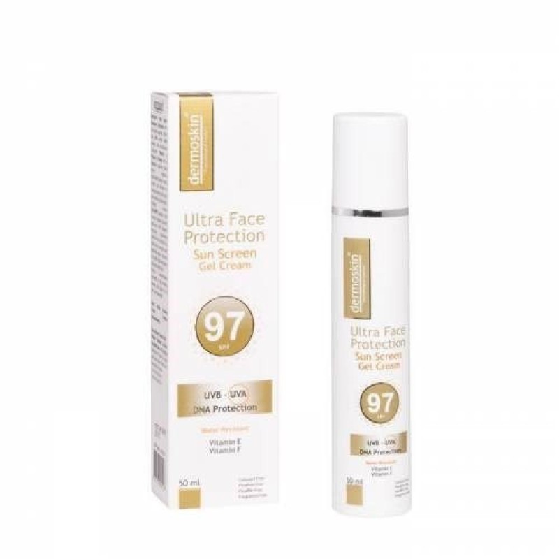 Dermoskin Ultra Face Protection Gel Spf 97 50 ml Yüz için Güneş Koruyucu