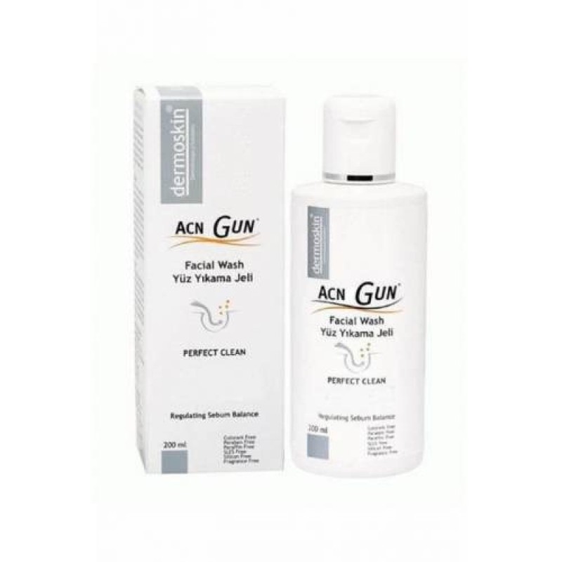 Dermoskin Acnegun Yüz Yıkama Jeli 200 ml