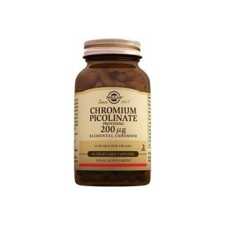 Solgar Chromium Picolinate 200 mcg 90 Kapsül Solgar Chromium Picolinate 200 mcg 90 Kapsül