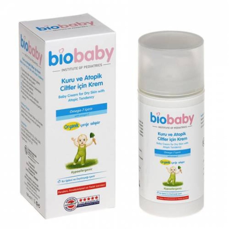 Biobaby Kuru ve Atopik Ciltler için Krem 100 ml