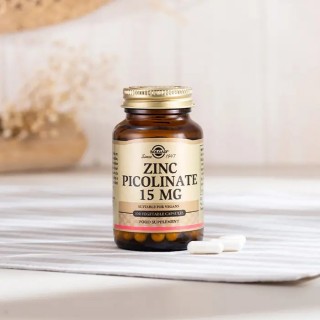 Solgar Zinc Picolinate 15 mg 100 Bitkisel Kapsül Solgar Zinc Picolinate 15 mg 100 Bitkisel Kapsül