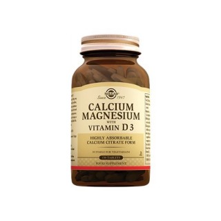 Solgar Calcium Magnesium With Vitamin D3 150 Tablet Solgar Calcium Magnesium With Vitamin D3 150 Tablet