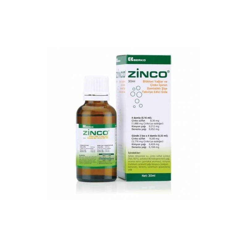 Zinco Damla 30 ml