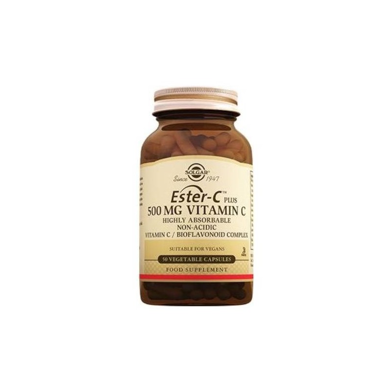 Solgar Ester-C Plus 500 mg 50 Kapsül