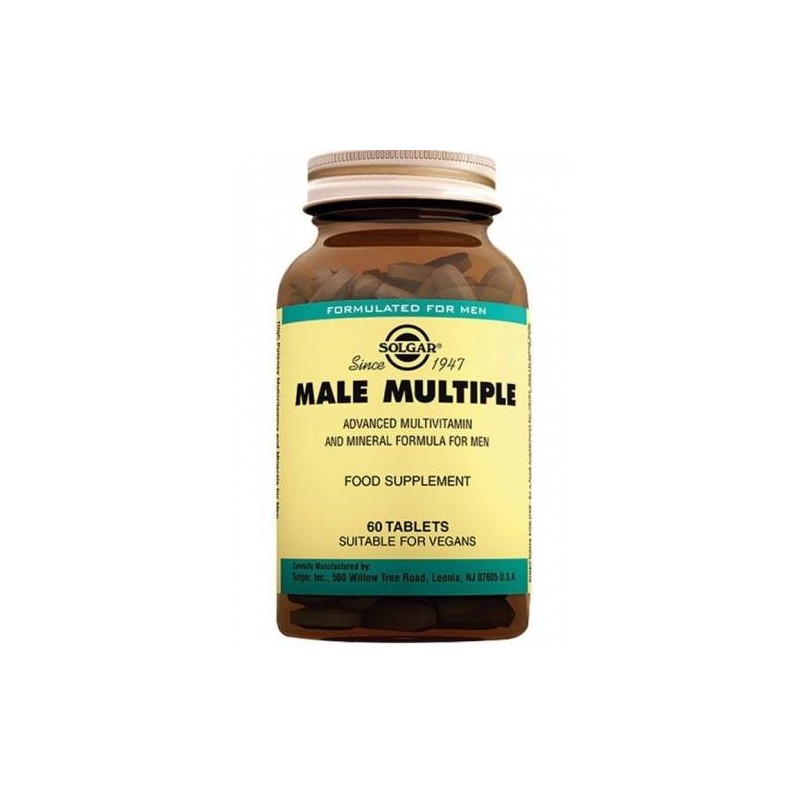 Solgar Male Multiple 60 Tablet Multivitamin Solgar Male Multiple 60 Tablet Multivitamin