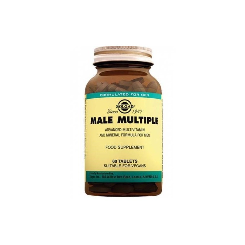Solgar Male Multiple 60 Tablet Multivitamin Solgar Male Multiple 60 Tablet Multivitamin