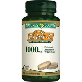 Nature's Bounty Ester C 1000 mg 60 Tablet Nature's Bounty Ester C 1000 mg 60 Tablet