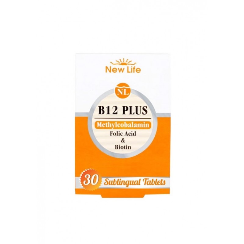 New Life B12 Plus 30 Dil Altı Tablet