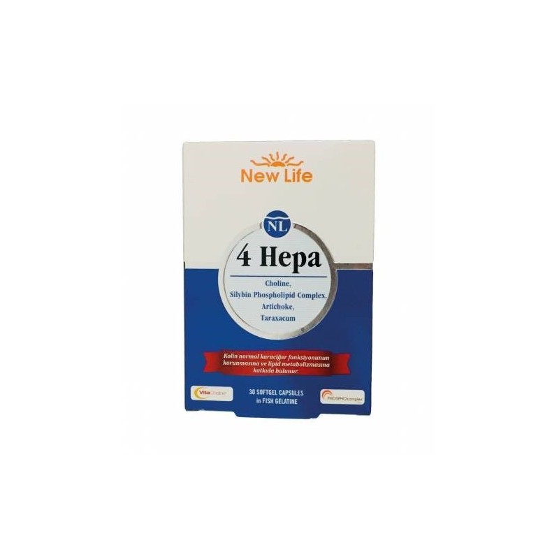 New Life 4 Hepa 30 Yumuşak Kapsül