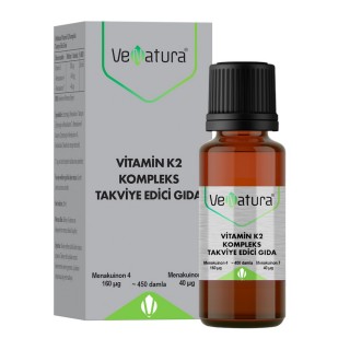 Venatura Vitamin K2 Kompleks 20 ml Damla Venatura Vitamin K2 Kompleks 20 ml Damla